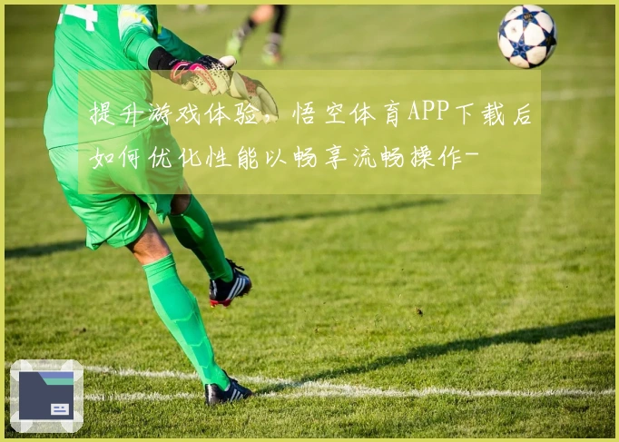提升游戏体验，悟空体育APP下载后如何优化性能以畅享流畅操作-